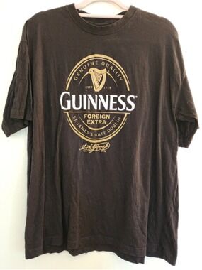 Guinness Foreign Extra Stout Graphic T Shirt Black XXL